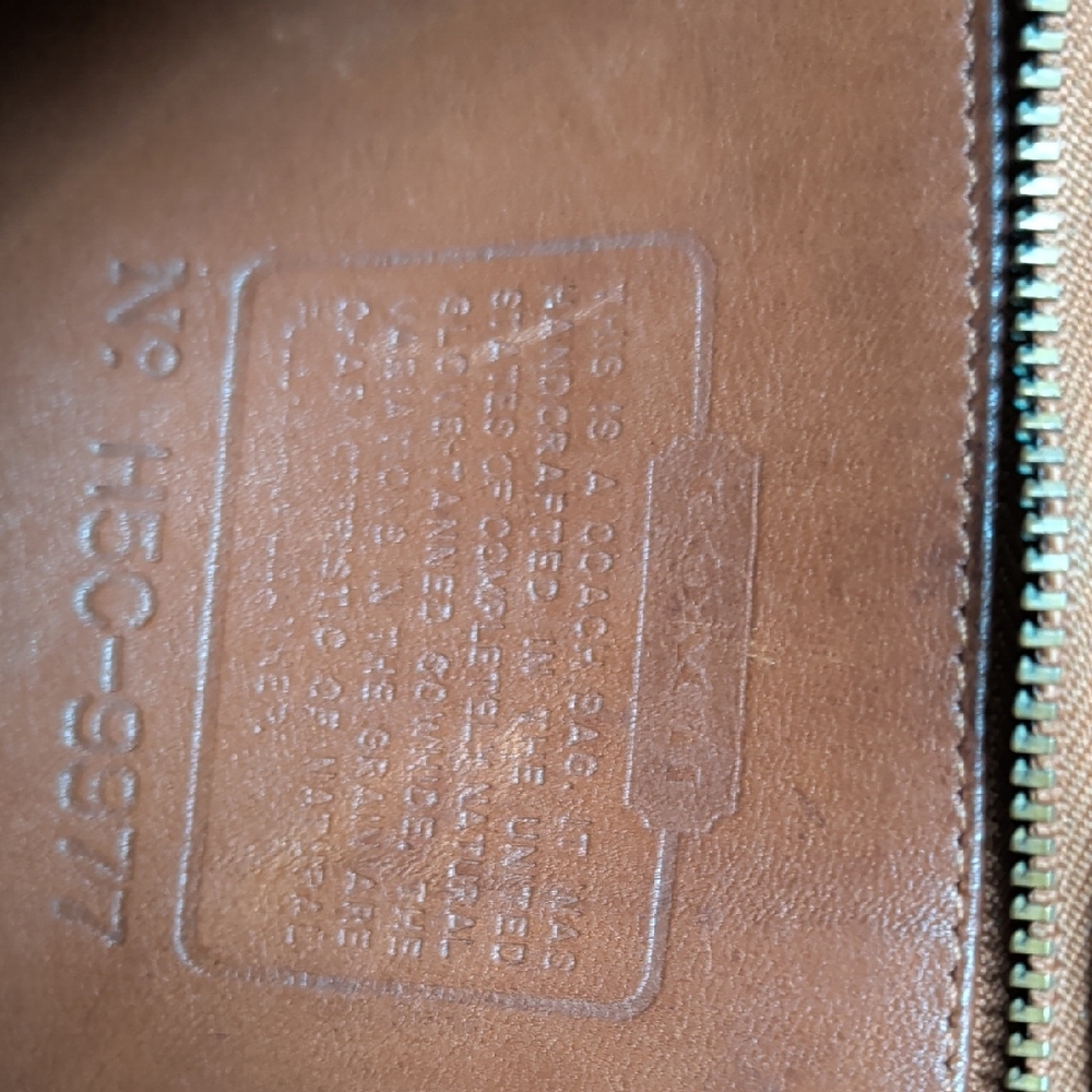 Coach Mahogany Leather Crossbody Top-Handle Bag - Picture 7 of 15